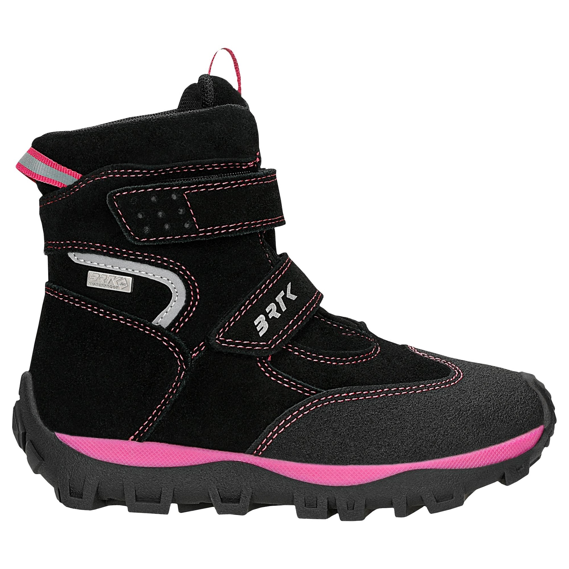 Ghete îmblănite  BARTEK 84010-65, negru-roz