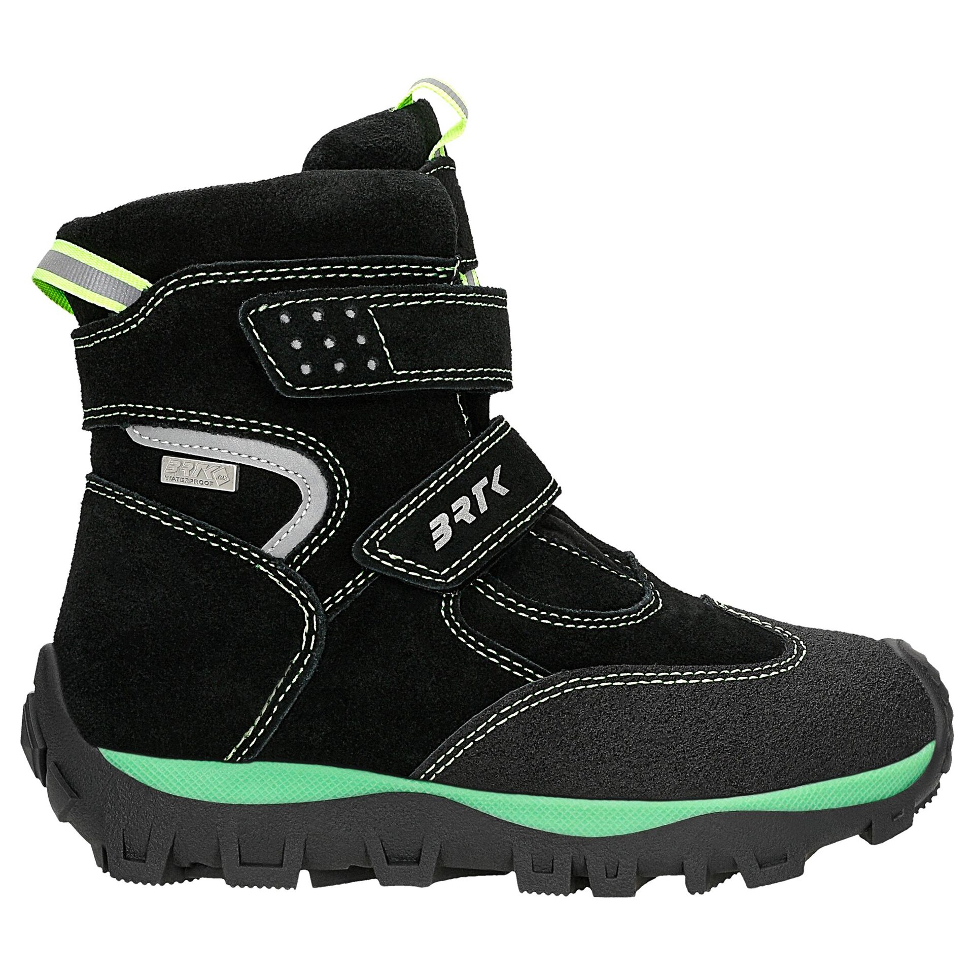 Ghete pentru fete BARTEK 88007-67, negru-verde