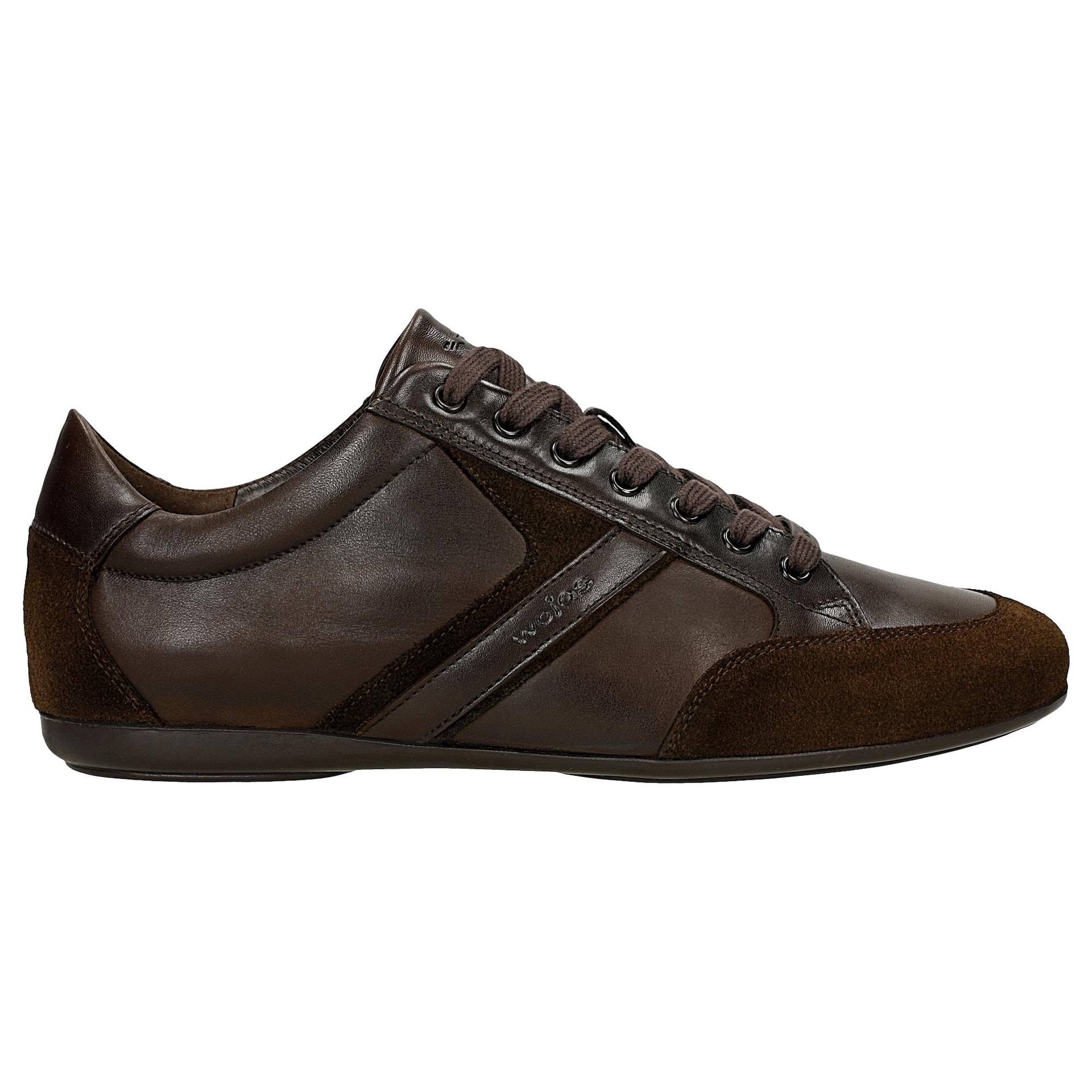 Sneakers bărbați maro cu talpă subțire