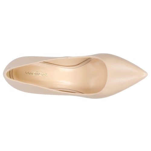 Women's beige pumps 935954 Wojas.eu online store