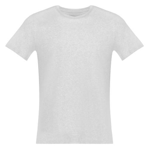 Popielaty Bawełniany T-Shirt