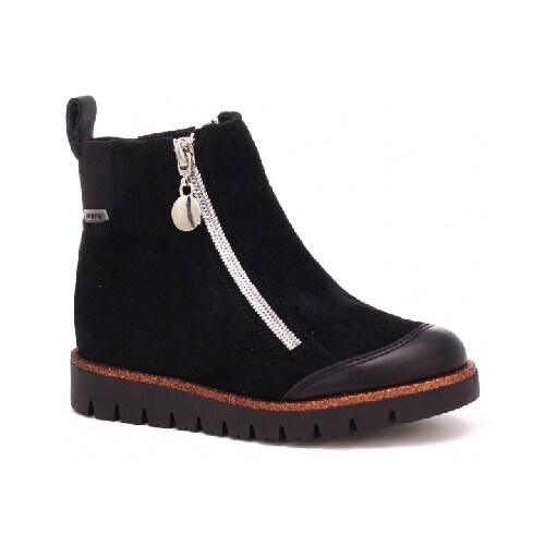 Botine izolate pentru fete  BARTEK 4443-ASDP, negru