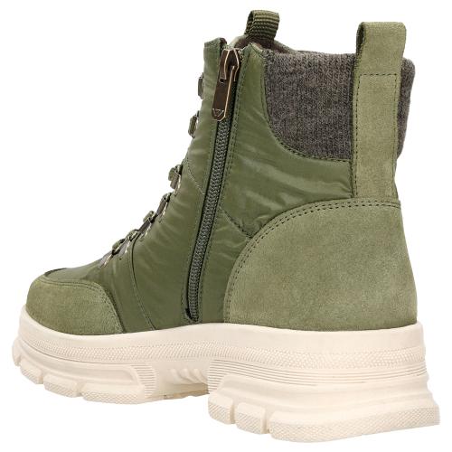 Zateplené členkové topánky v originálnej zelenej farbe 64053-87