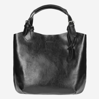 Large black shopper bag