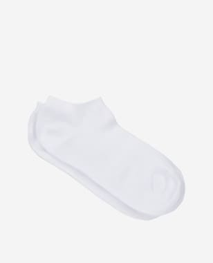 Białe bawełniane stopki air comfort 2 pary 8984-50