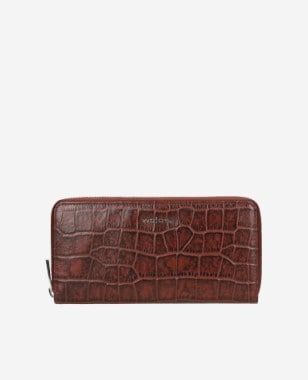 Elegantní dámská kožená peněženka v barvě bordó 91019-55