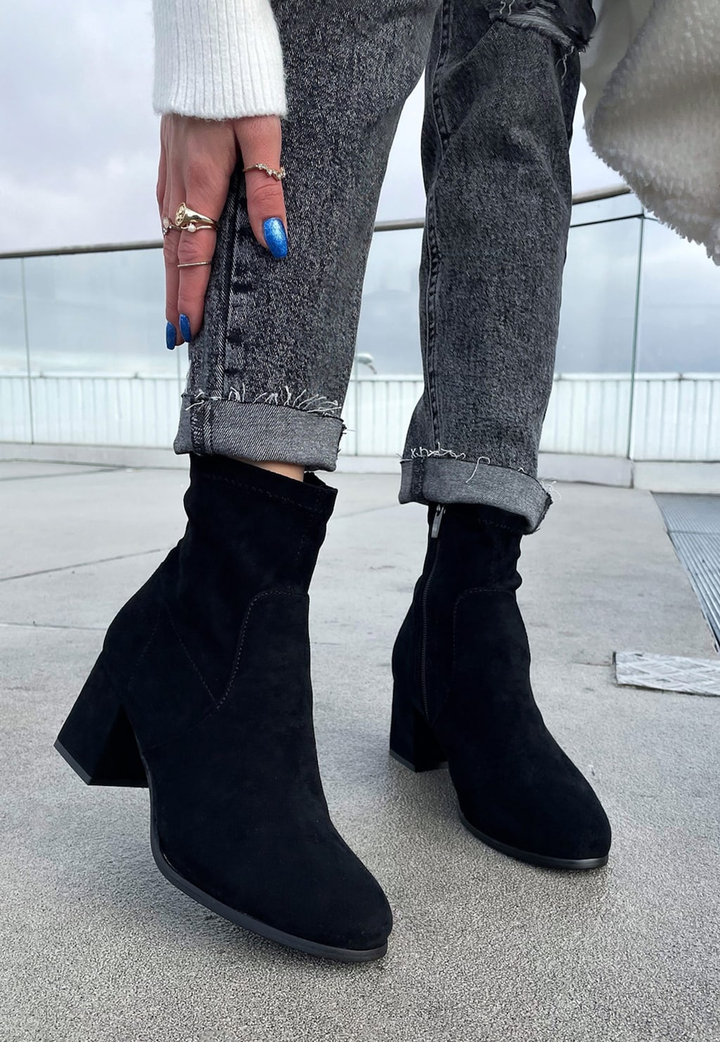 Čižmy dámske WJS46008-41 Widok 1