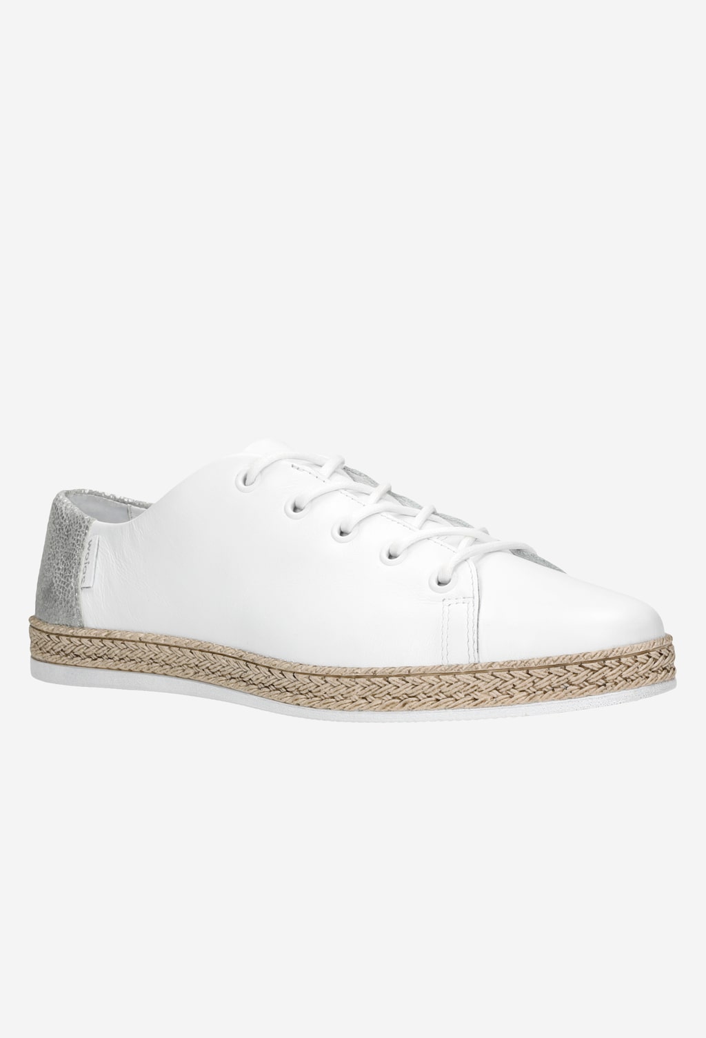 Pohodlné dámske poltopánky z lícovej kože na bežný deň 46150-59 Widok 3