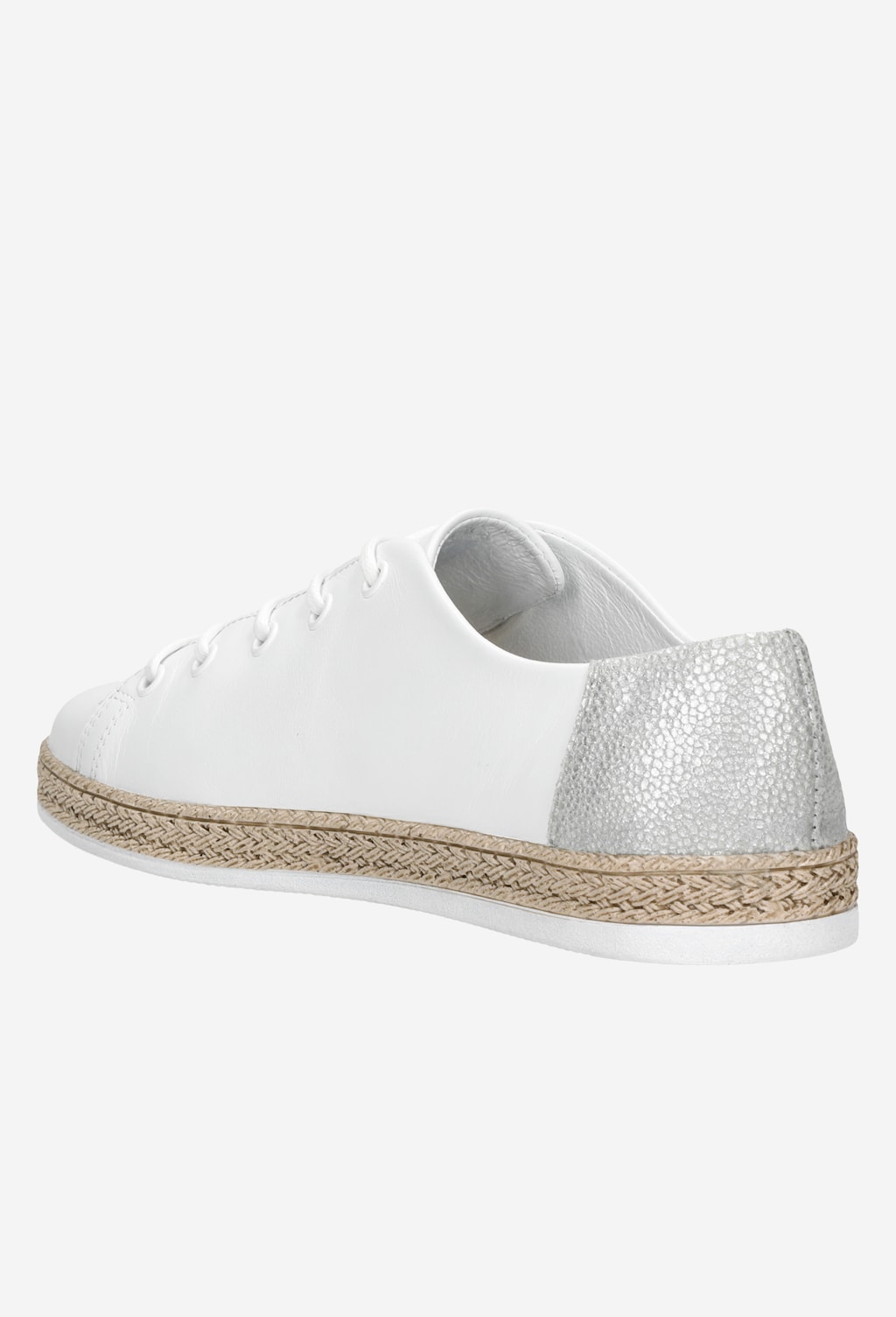 Pohodlné dámske poltopánky z lícovej kože na bežný deň 46150-59 Widok 4