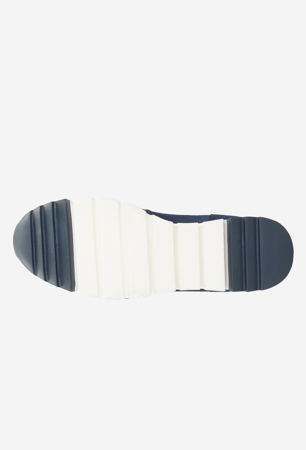 Dámske poltopánky z tmavomodrej prírodnej kože 46135-66 Widok 6