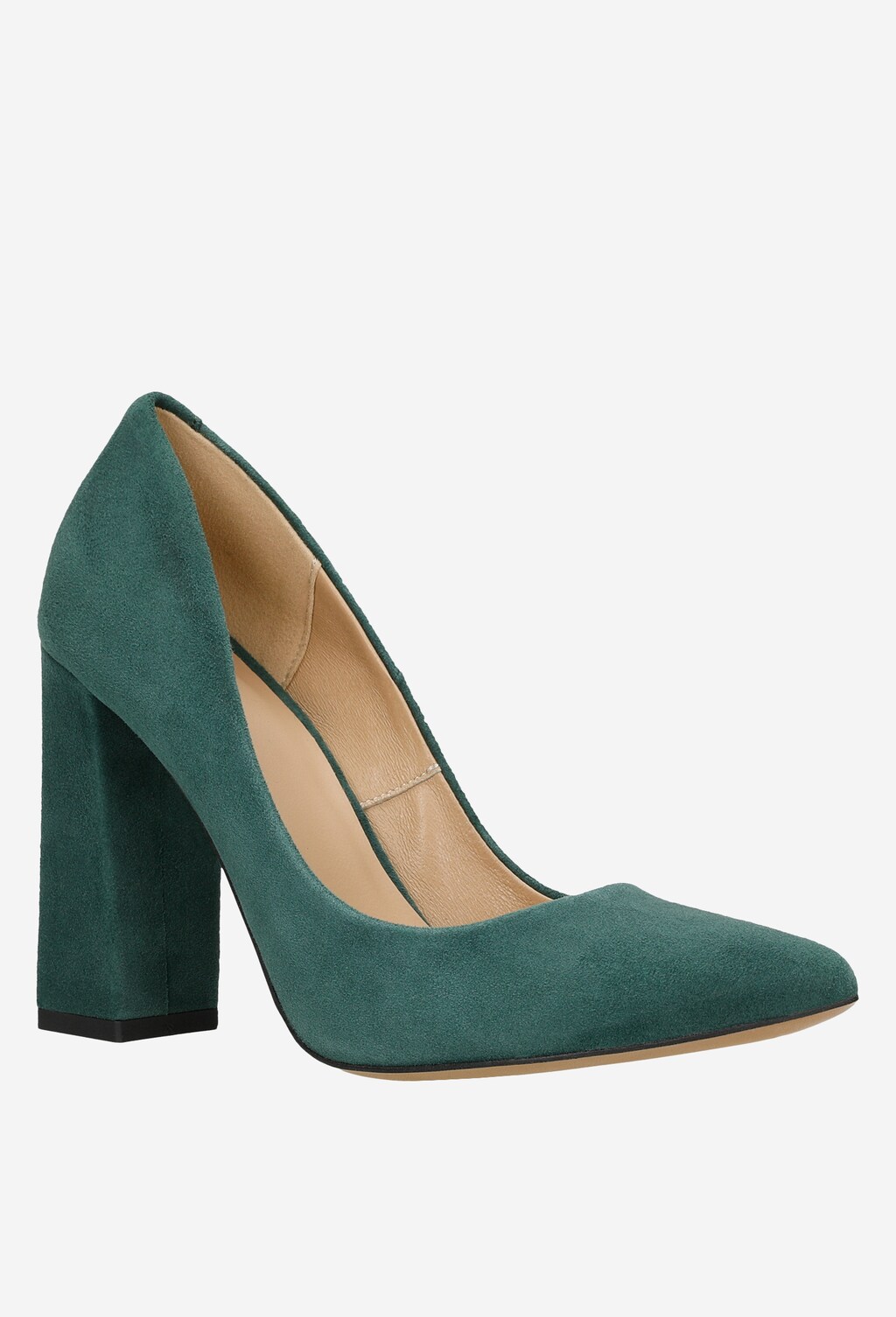 Vánok príjemnej sviežosti – to sú zelené dámske lodičky 35039-67 Widok 3