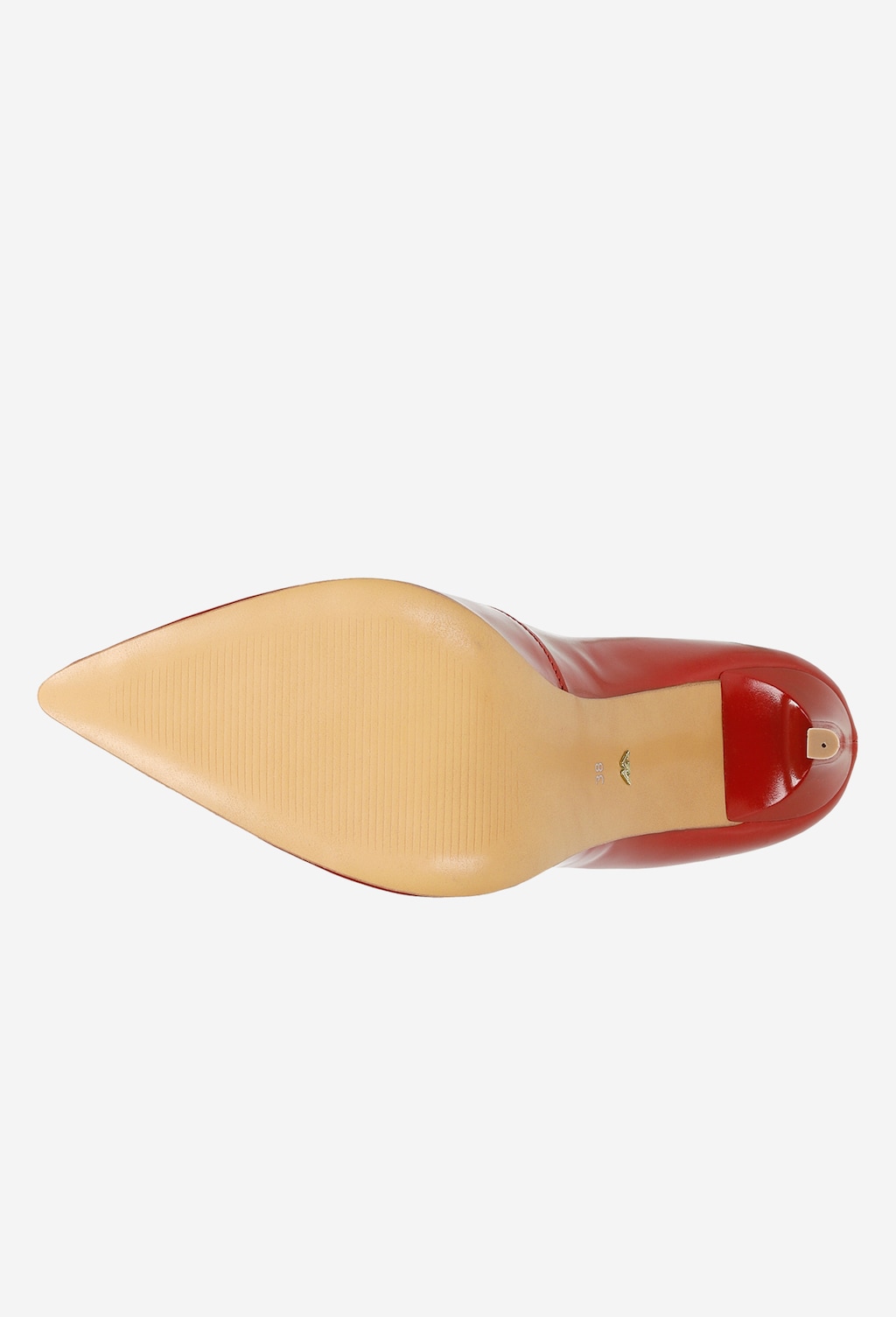 Pocit sebavedomia s dámskymi lodičkami v odtieňoch červenej 35053-55 Widok 6