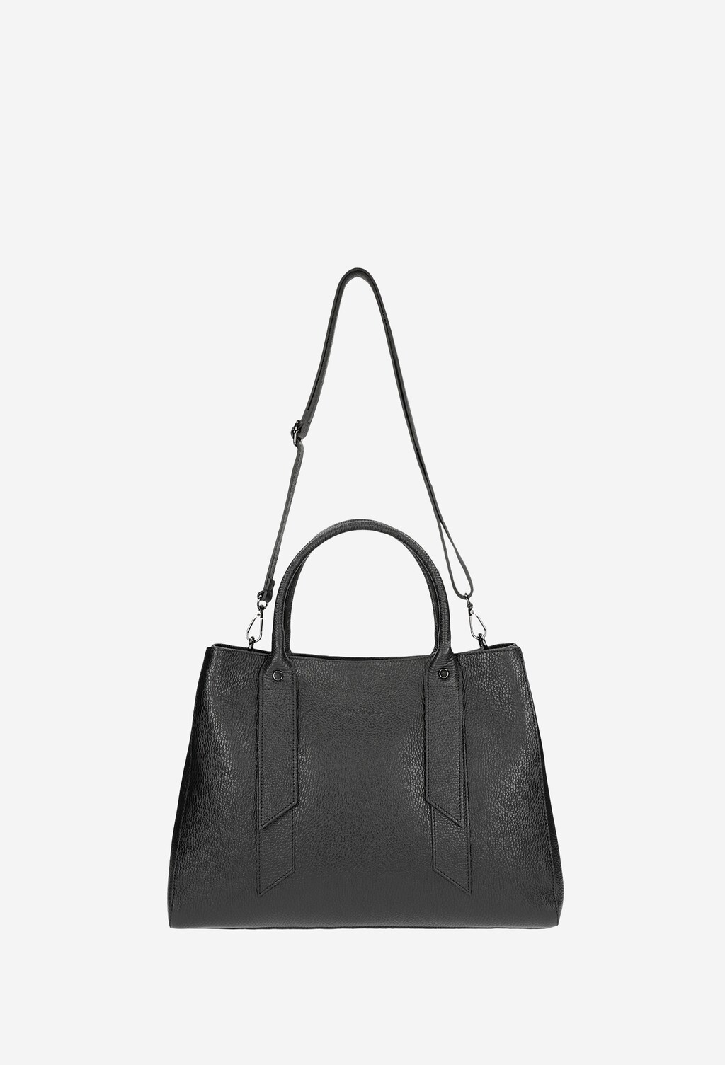 Stylowa czarna torebka damska na co dzień 80199-51 Widok 4