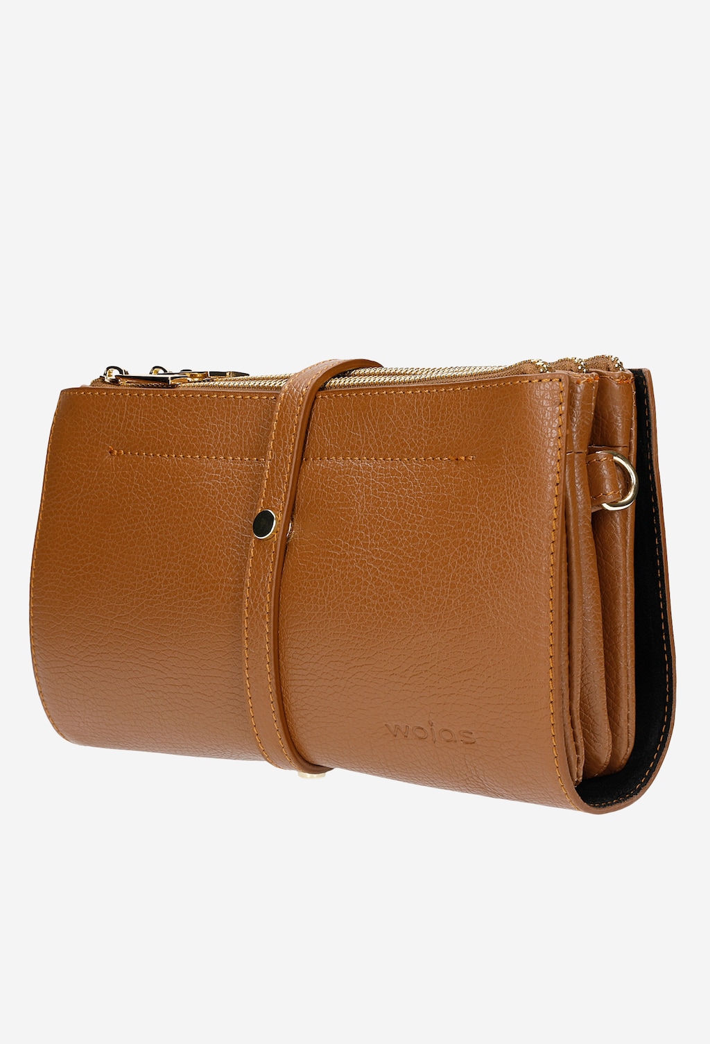 Kožená dámska kabelka s originálnym dizajnom 80239-53 Widok 3