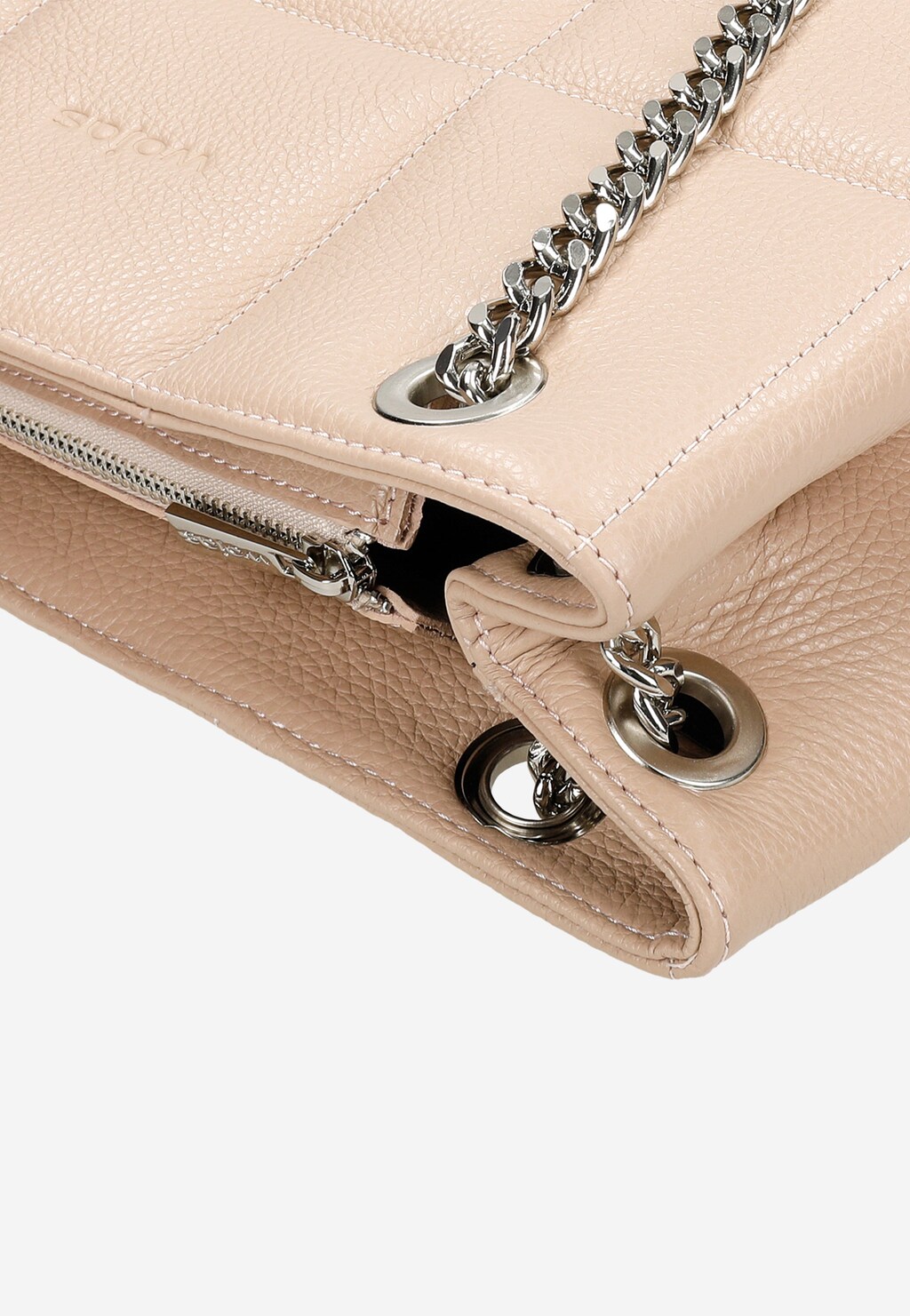 Praktická dámska kabelka z lícovej kože v modernom prevedení 80238-55 Widok 5