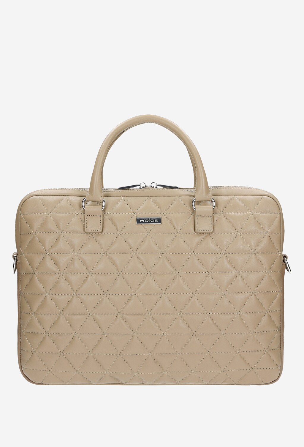 Duża torba damska w kolorze beżowym 91010-54 Widok 2