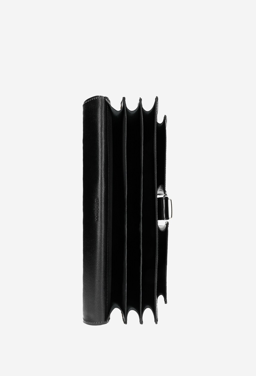 Kožená aktovka čiernej farby pre pánov, ktorí majú štýl 90011-51 Widok 6