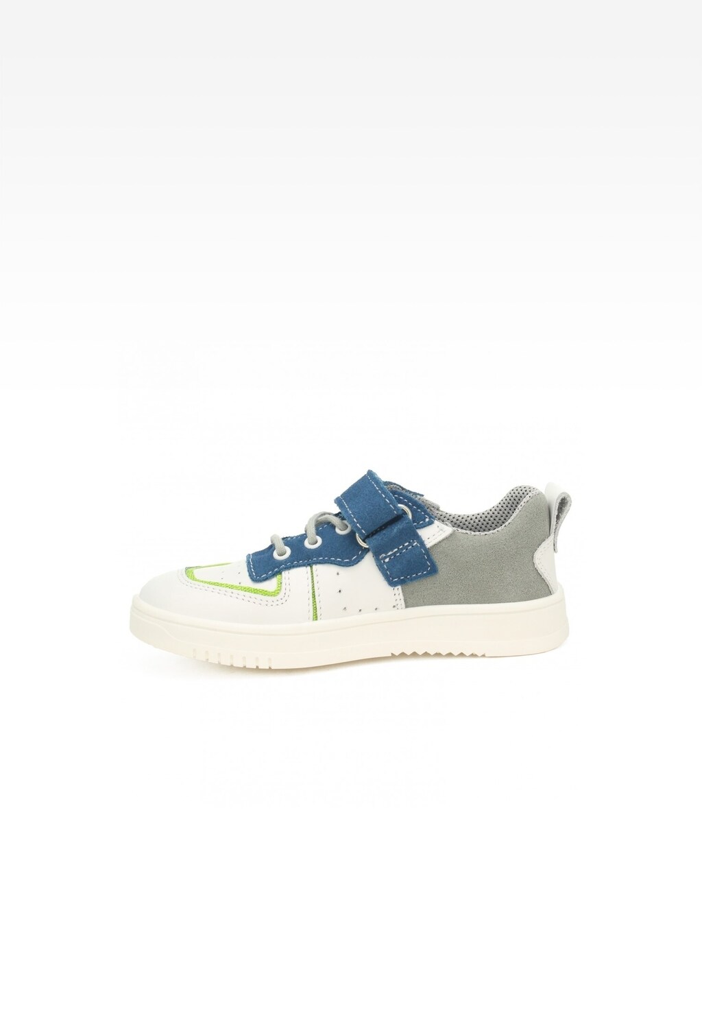 Półbuty BARTEK 18302015, biało-niebieski Widok 3