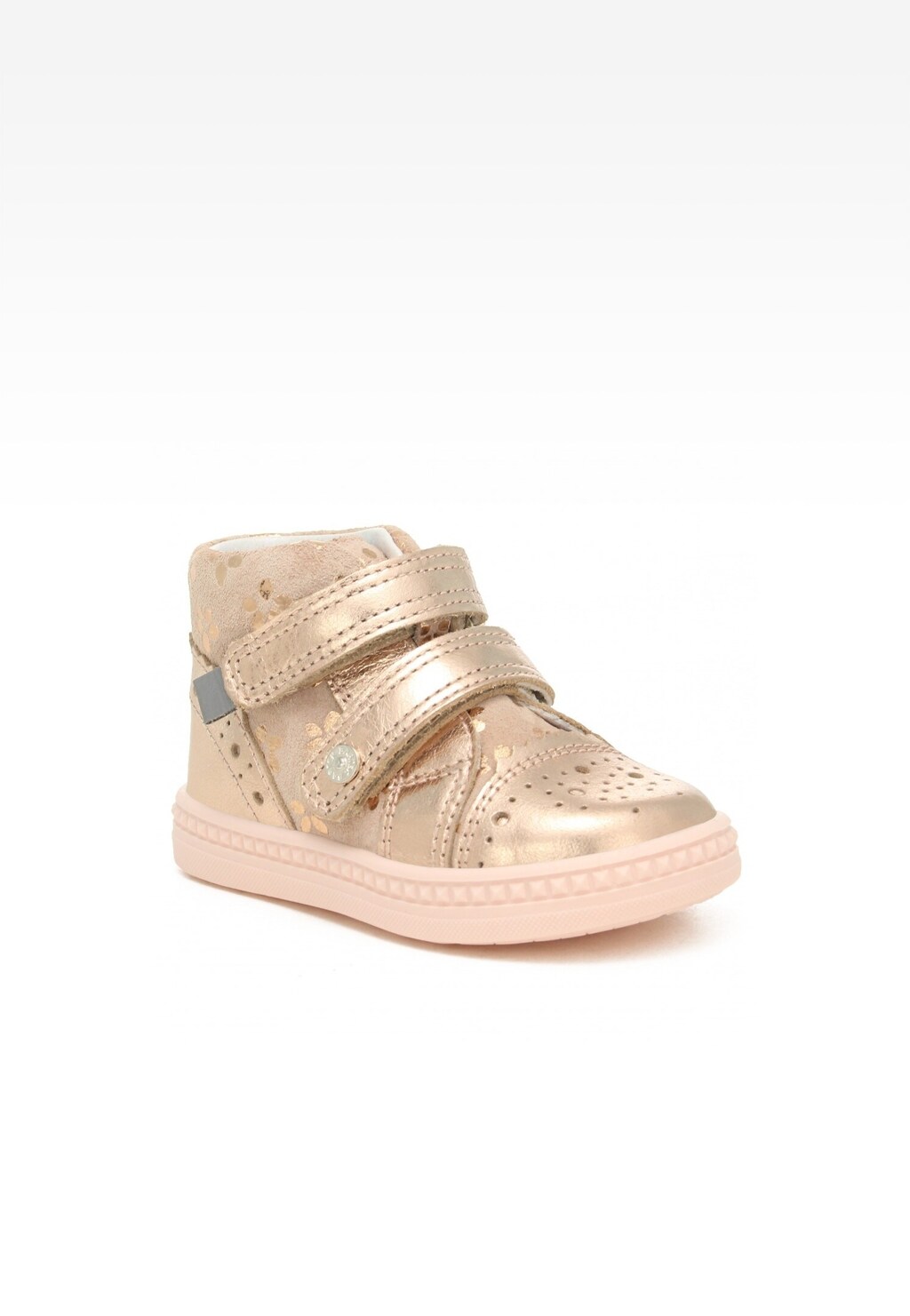 Sneakers BARTEK 91764-026, dla dziewcząt, różowo-złoty Widok 2