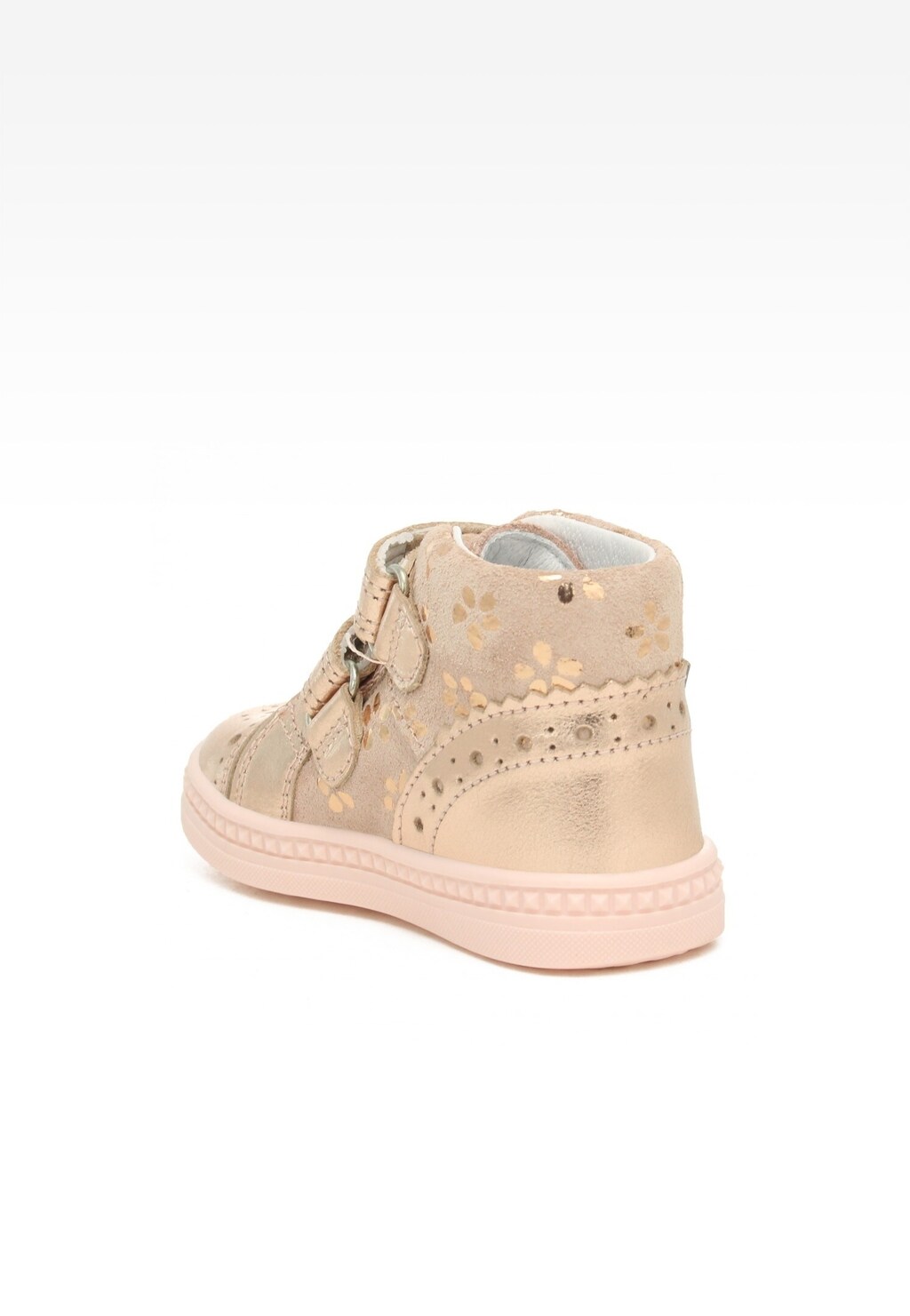 Sneakers BARTEK 91764-026, dla dziewcząt, różowo-złoty Widok 5