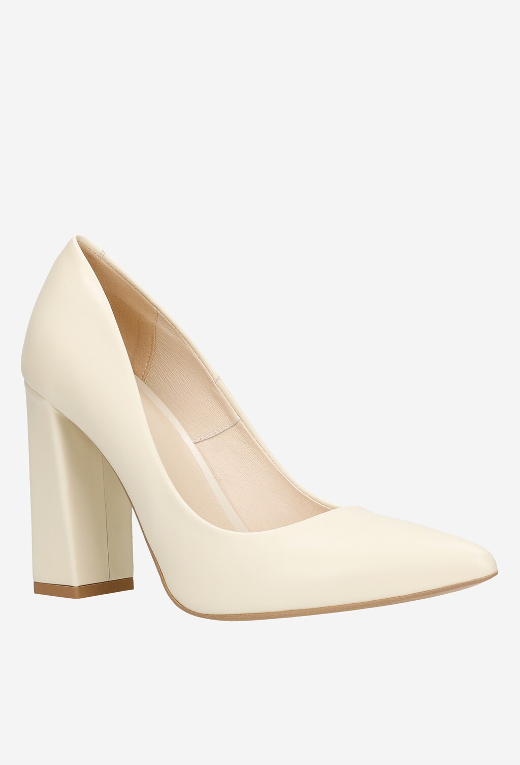 Béžová elegancia či dámske lodičky pre náročné nožičky 35039-54 Widok 3