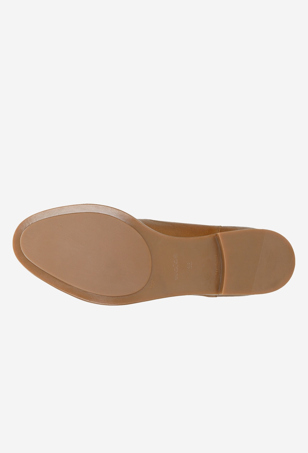 Dámske poltopánky z hnedej lícovej kože ku každému outfitu 46049-53 Widok 6