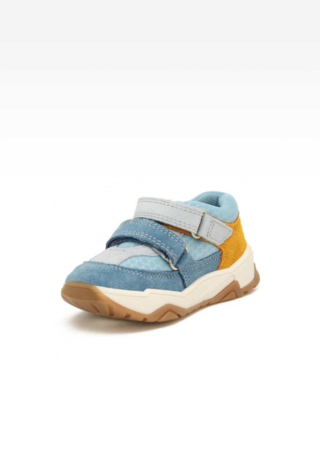 Sneakers BARTEK 11131024, niebiesko-pomarańczowy Widok 3