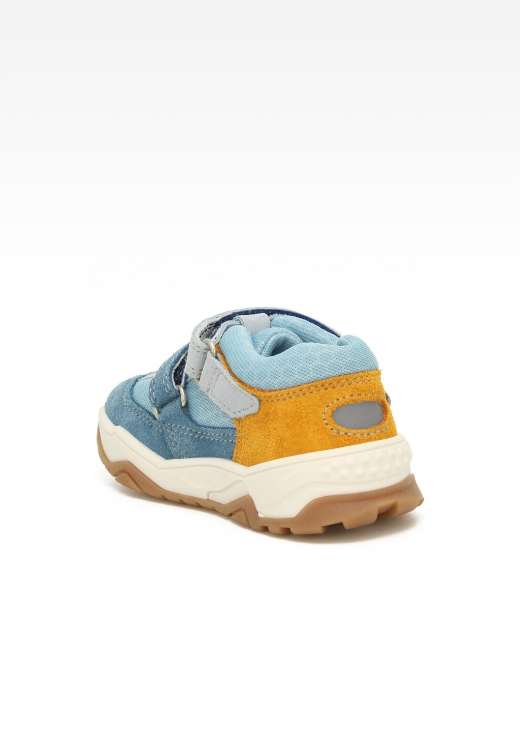 Sneakers BARTEK 11131024, niebiesko-pomarańczowy Widok 5