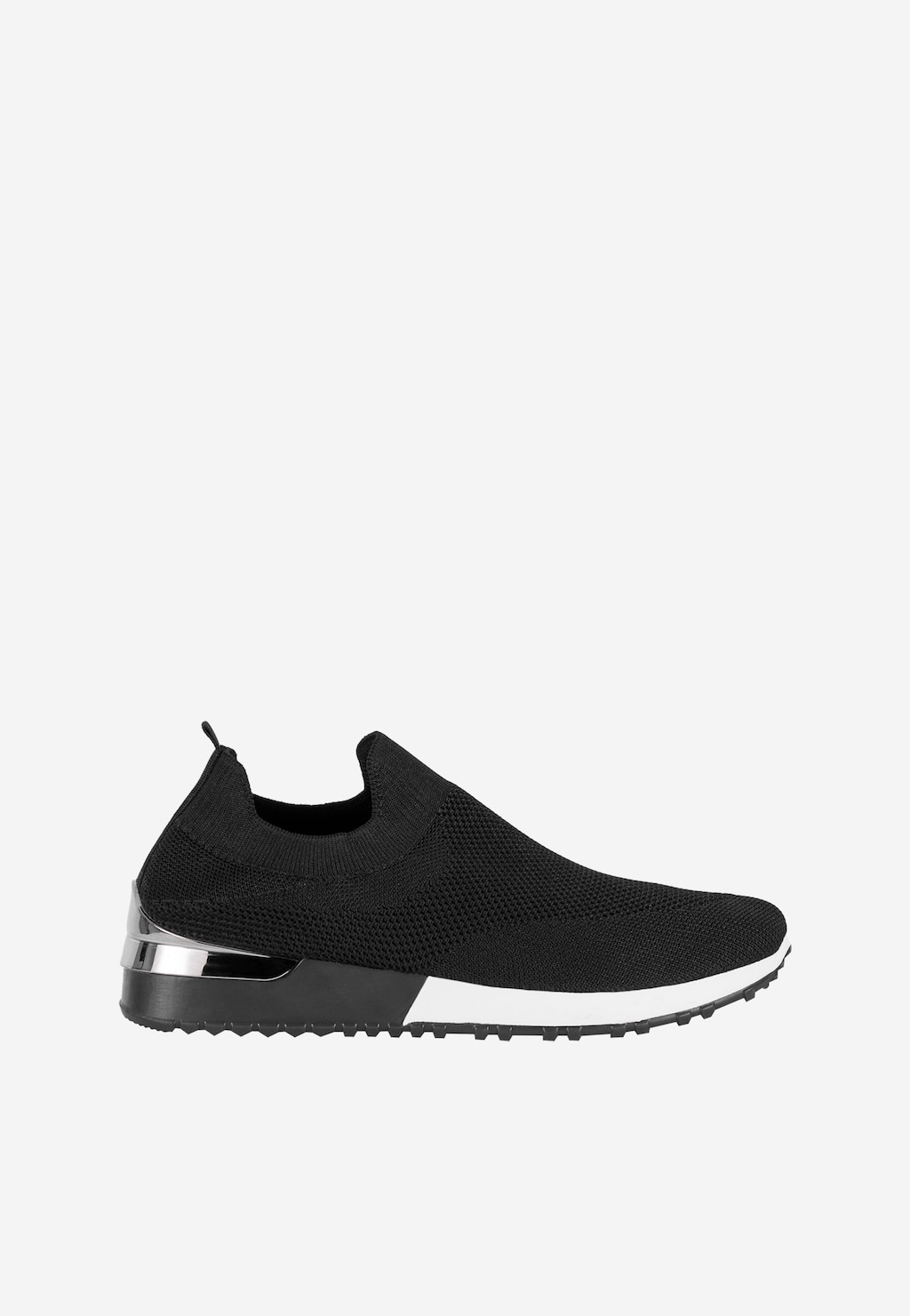 WJS czarne siateczkowe sneakersy damskie  WJS64060-11 Widok 2