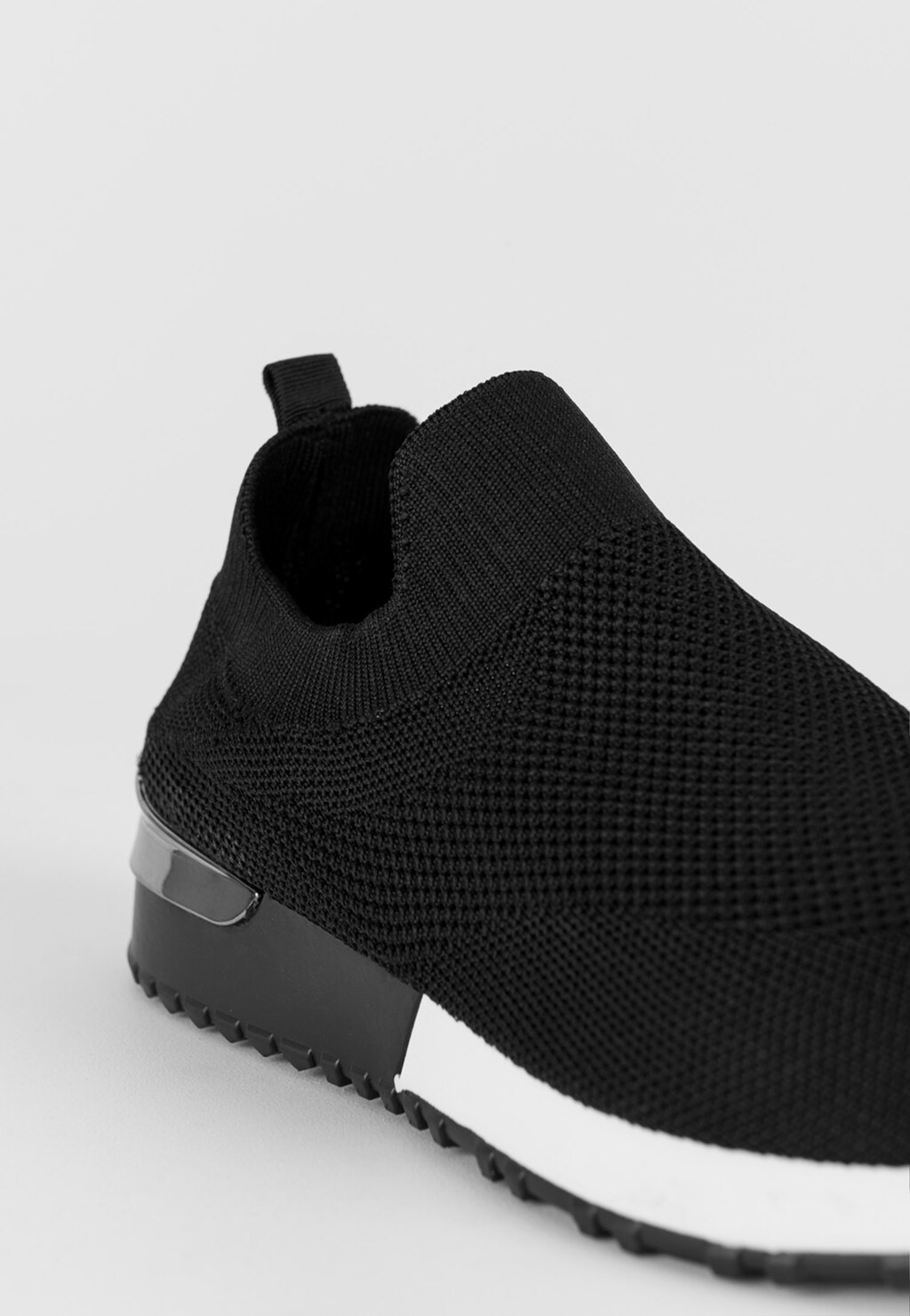 WJS czarne siateczkowe sneakersy damskie  WJS64060-11 Widok 4