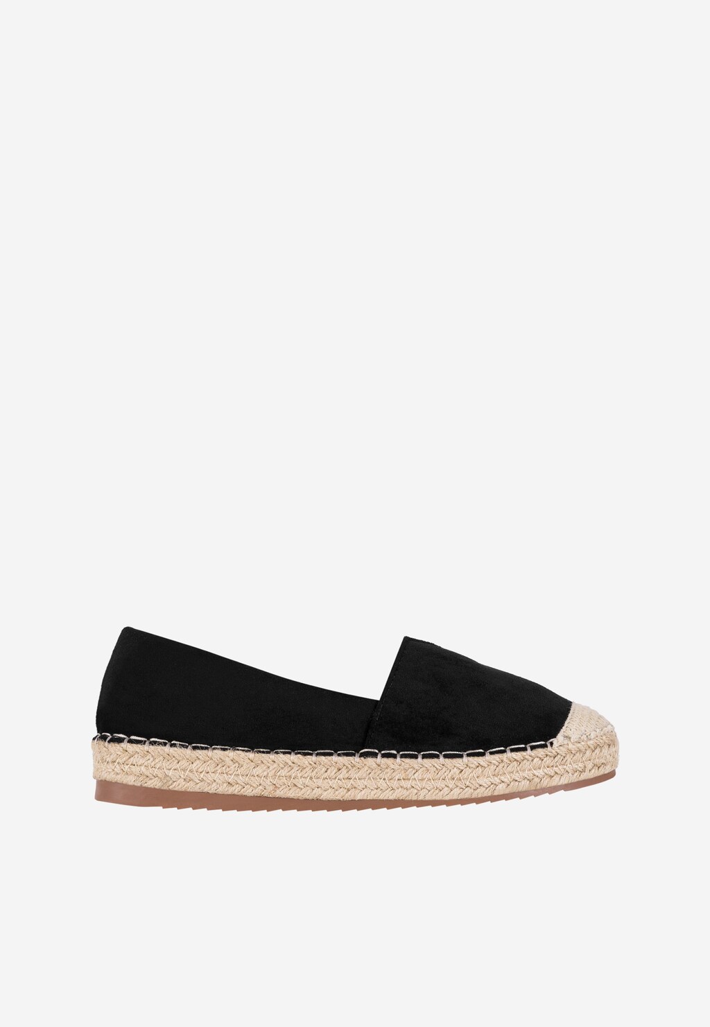 WJS czarne materiałowe espadryle damskie WJS43020-61 Widok 2