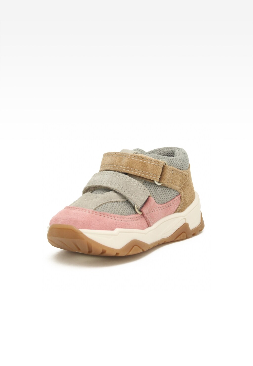 Sneakers BARTEK 11131027, dla dziewcząt, szaro-różowy Widok 3