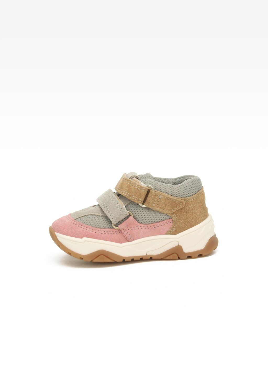 Sneakers BARTEK 11131027, dla dziewcząt, szaro-różowy Widok 4