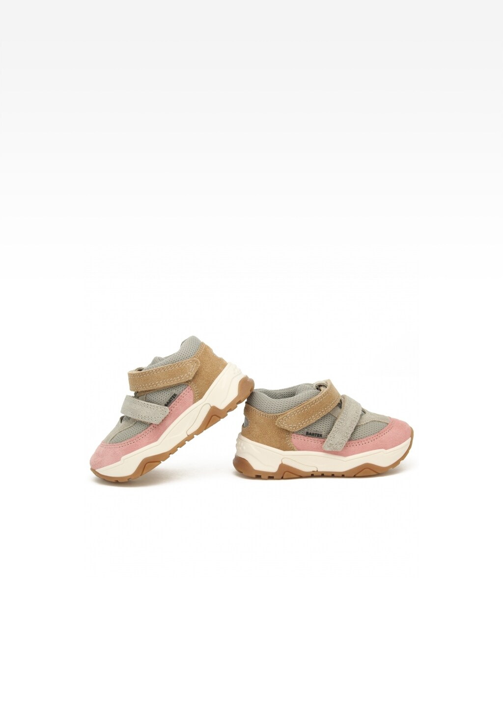 Sneakers BARTEK 11131027, dla dziewcząt, szaro-różowy Widok 6