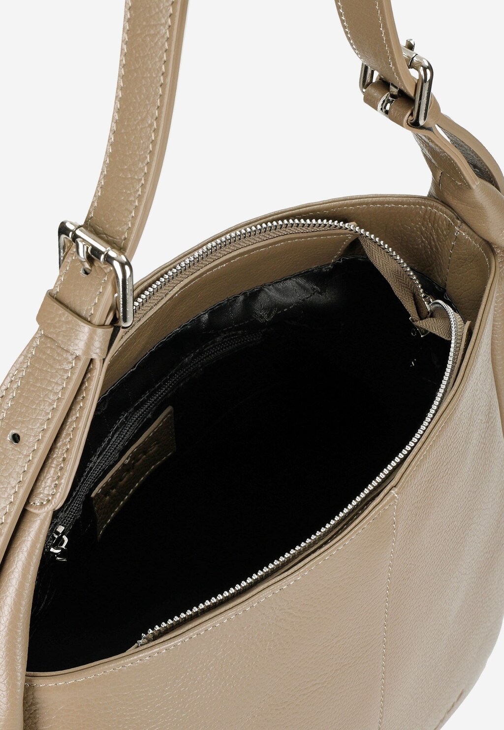 Originálna dámska kabelka v netradičnom odtieni béžovej 80243-54 Widok 4