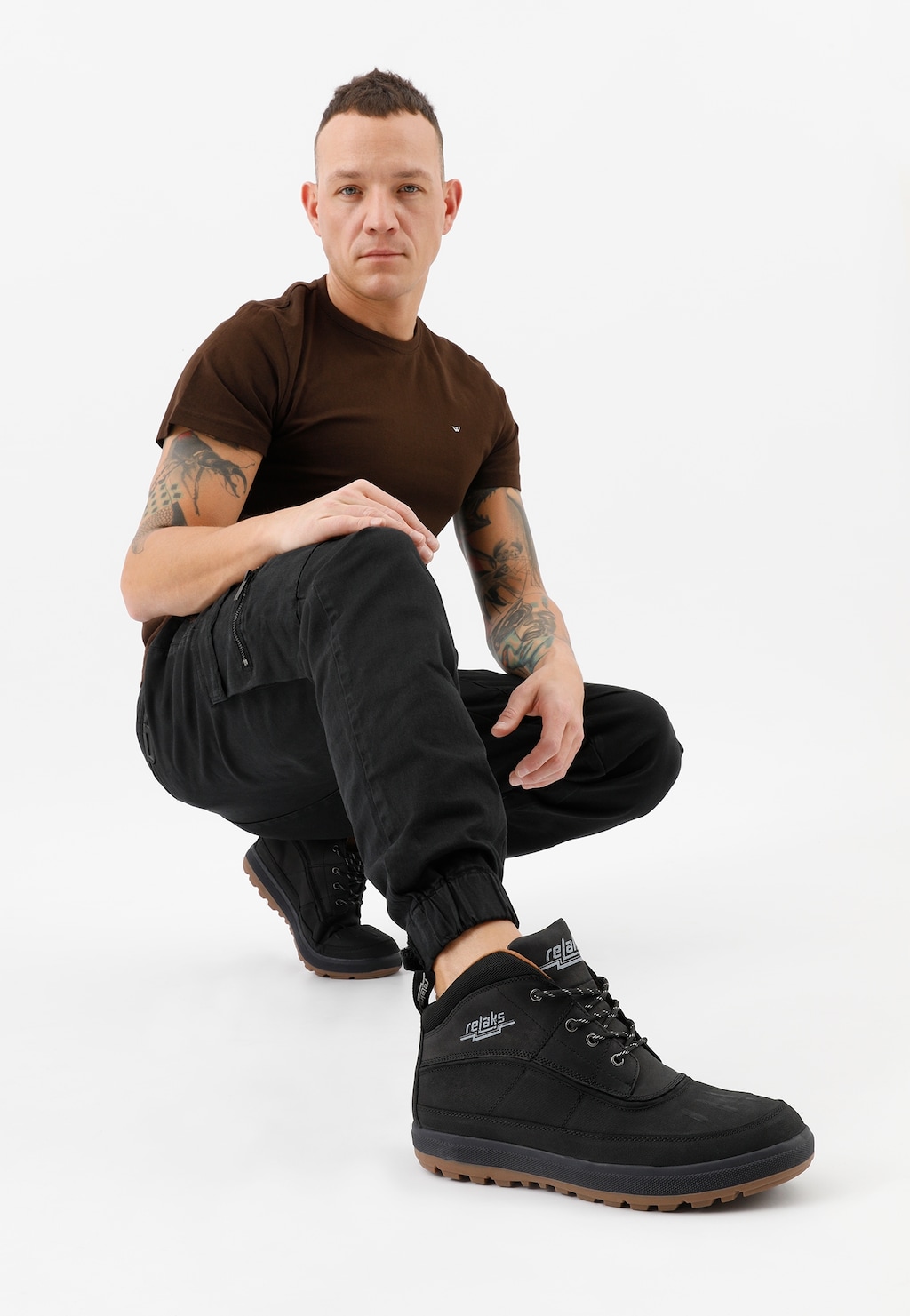 Pánske členkové topánky RELAKS 24003-71 Widok 1