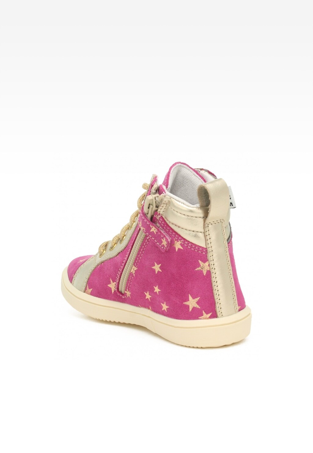 Sneakers BARTEK 17359-027, dla dziewcząt, ciemno różowy Widok 5