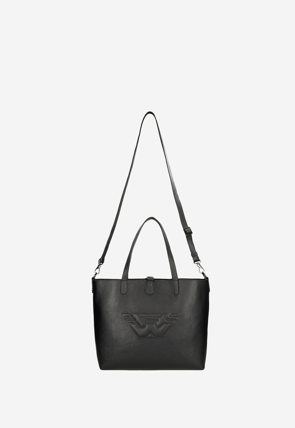 Duża torebka damska w kolorze czarnym 80250-51 Widok 4