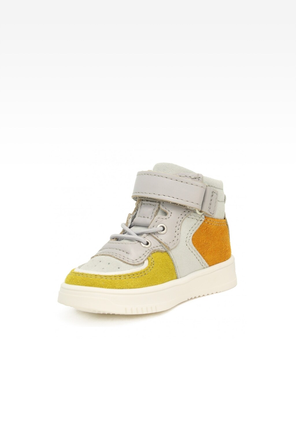 Sneakers BARTEK 11583010, szaro-żółto-pomarańczowy Widok 3
