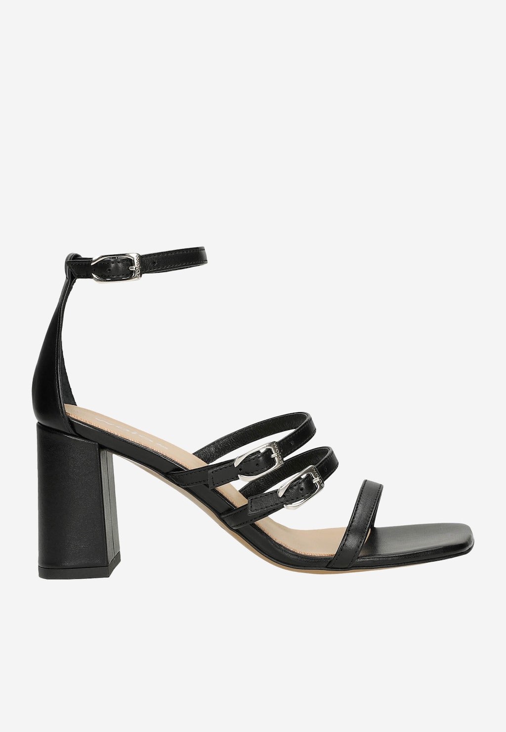 More komplimentov vďaka dámskym sandálom čiernym 76086-51 Widok 2