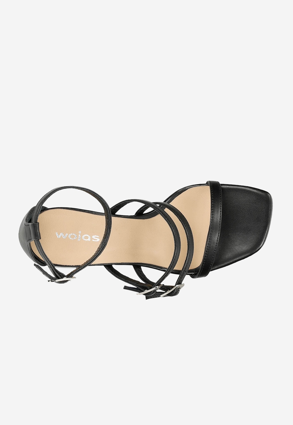 More komplimentov vďaka dámskym sandálom čiernym 76086-51 Widok 5