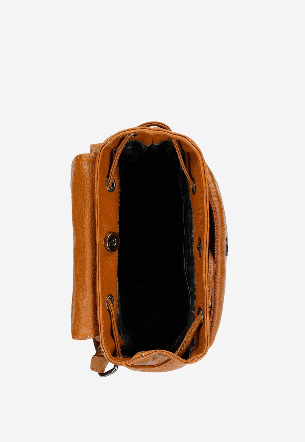 Skórzany plecak damski w kolorze jasnego brązu 80092-73 Widok 5