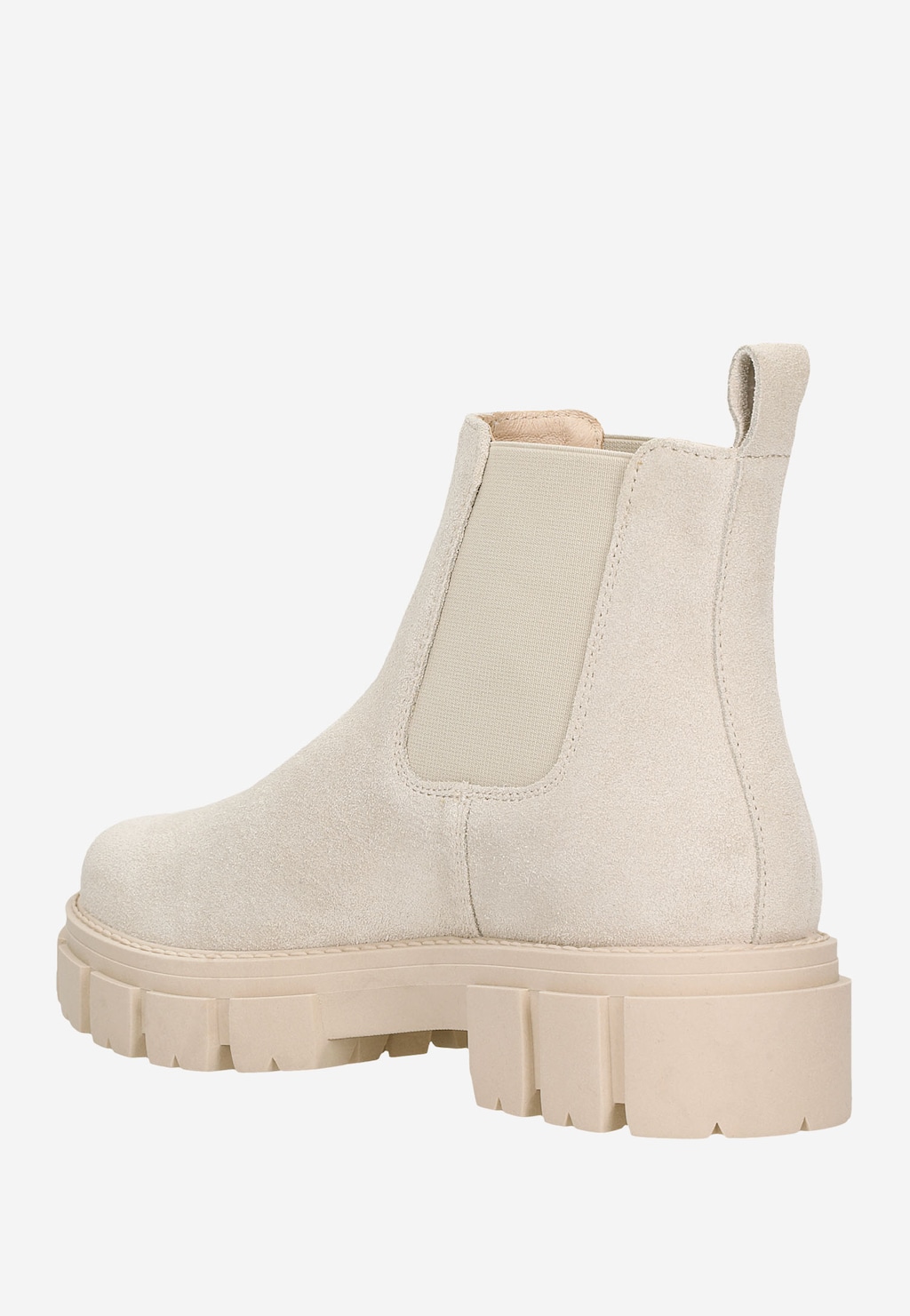 Beżowe wsuwane sztyblety damskie 55047-64 Widok 4