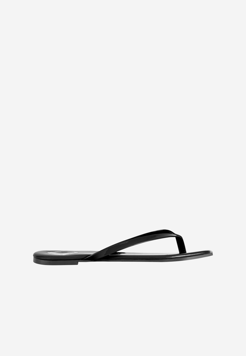 WJS czarne japonki damskie na płaskiej podeszwie WJS71038-31 Widok 2