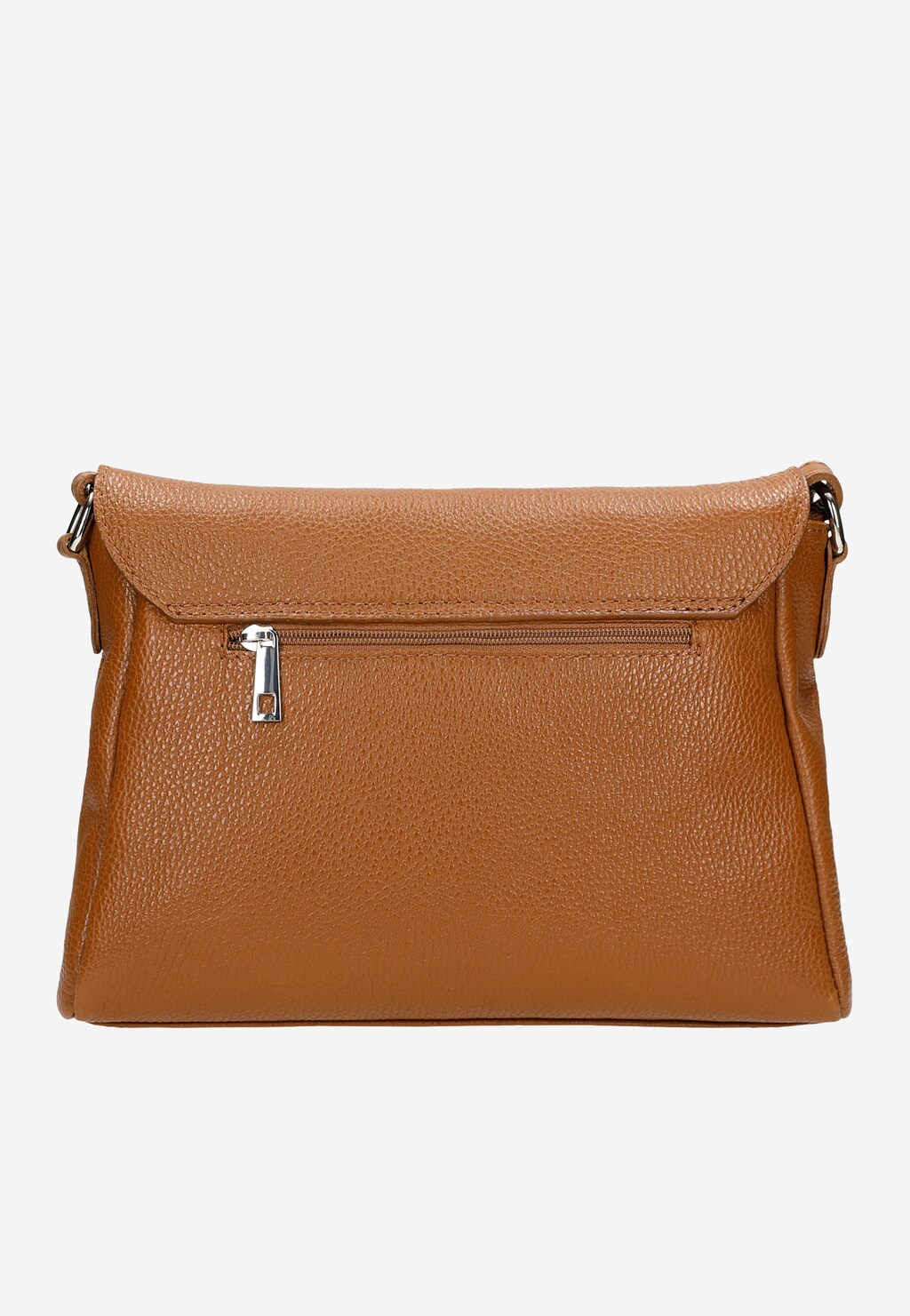 Stylová dámská kabelka ze světle hnědé hladké kůže 80277-53 Widok 3