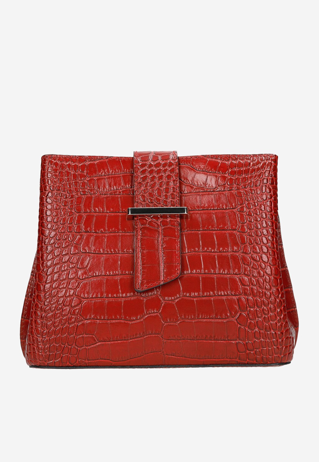 Rozdúchajte vášeň s červenou dámskou elegantnou kabelkou  80120-35 Widok 1