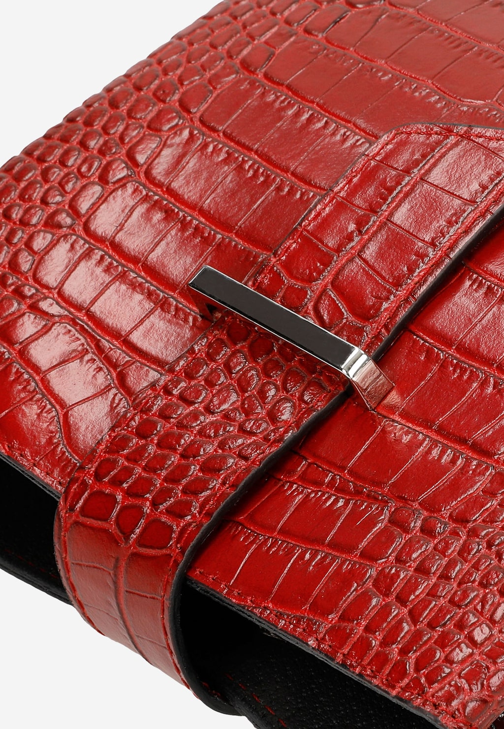 Rozdúchajte vášeň s červenou dámskou elegantnou kabelkou  80120-35 Widok 6