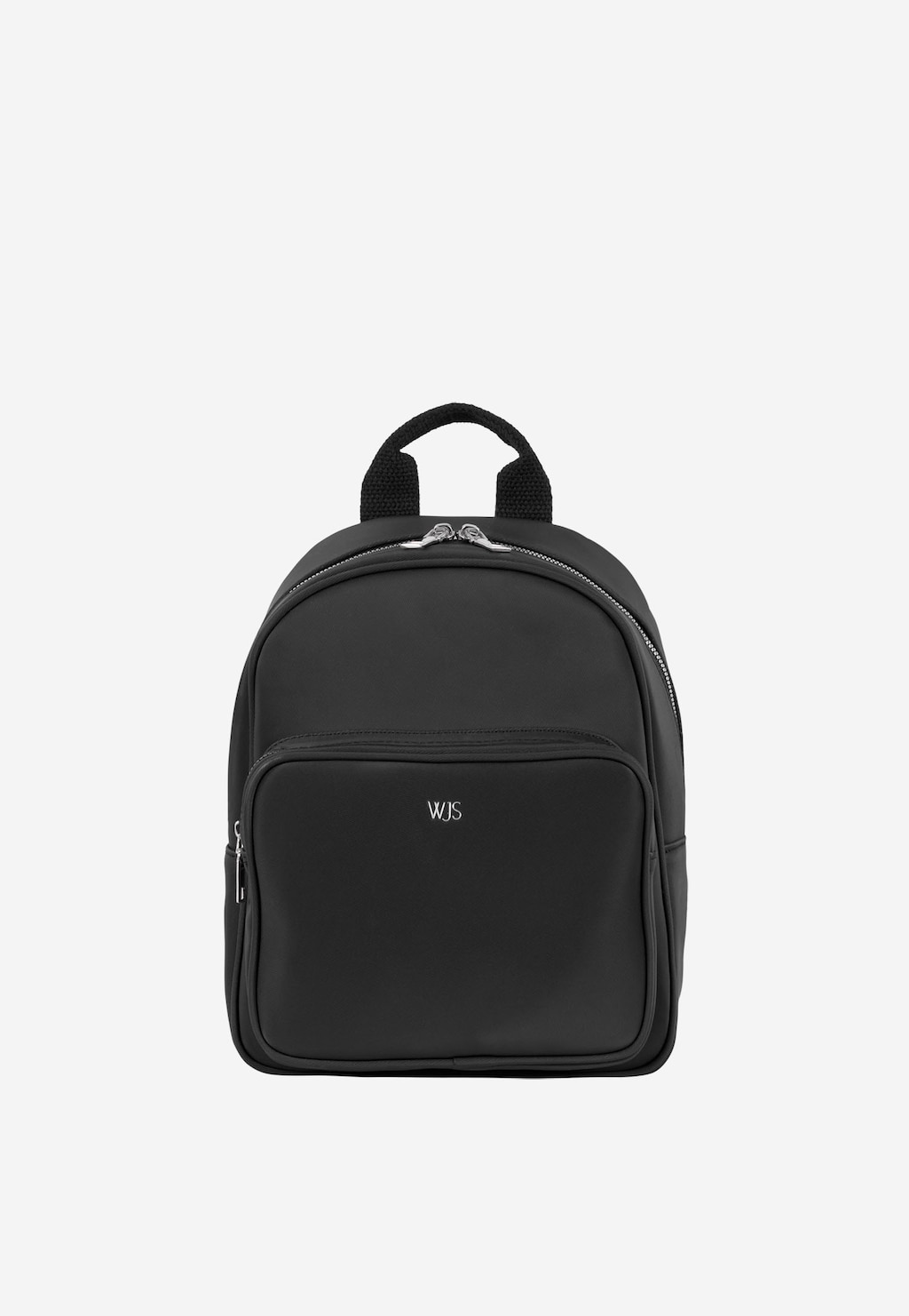 WJS czarny plecak damski zapinany na zamek WJS90009-11 Widok 1