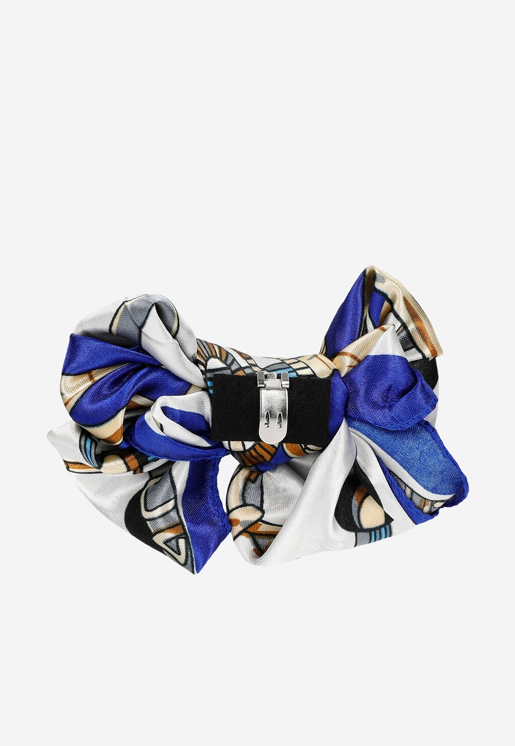 Niebieskie ozdoby do obuwia z białymi akcentami 98522-16 Widok 4