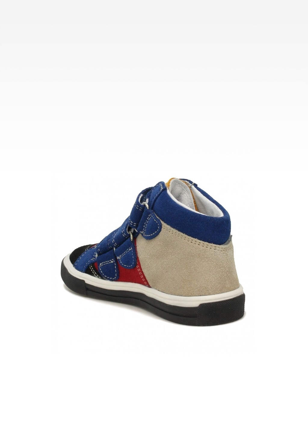 Trzewiki BARTEK 94281-002, niebiesko-czerwony Widok 3